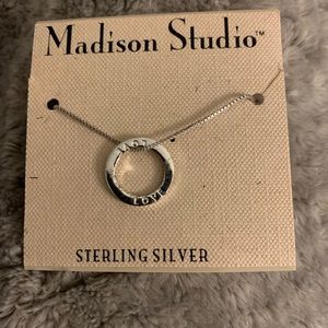 NWT MADISON STUDIO LOVE NECKLACE